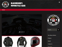 Tablet Screenshot of blackbeardsgear.com